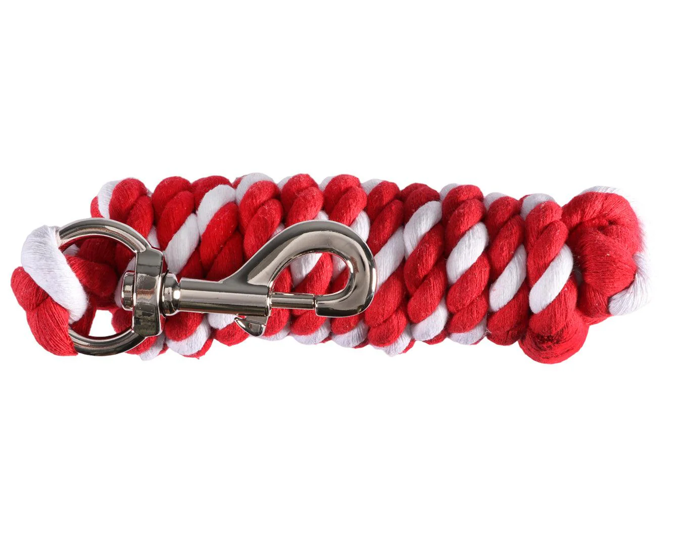 7' Striped Polycotton Lead Rope - 1/2 inch - Image 12