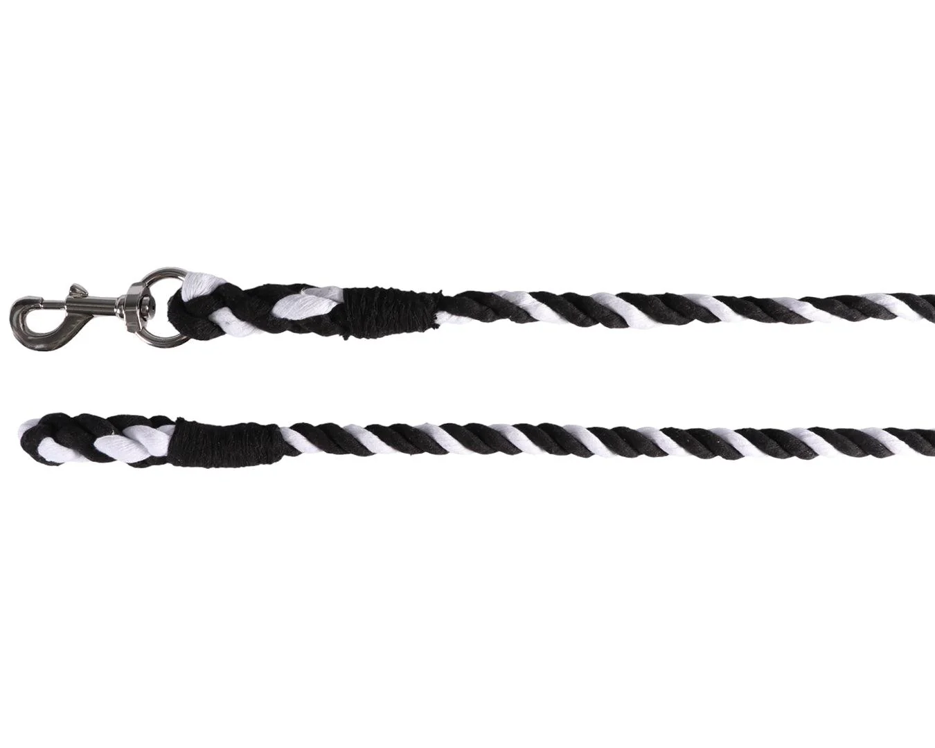 7' Striped Polycotton Lead Rope - 1/2 inch - Image 5
