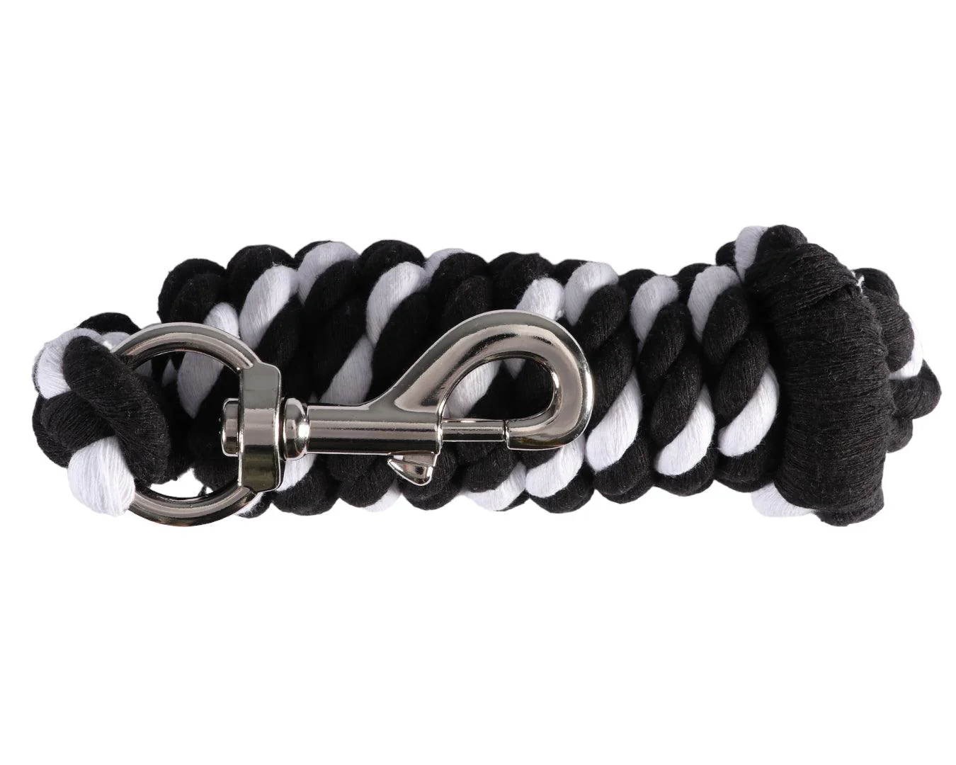 7' Striped Polycotton Lead Rope - 1/2 inch - Image 6