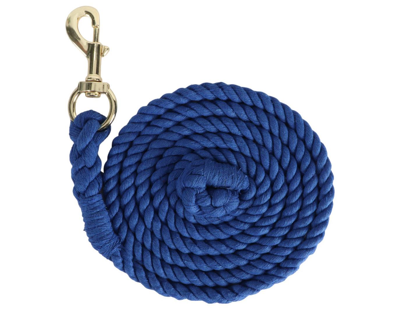 7' Polycotton Lead Rope - 1/2 inch - Image 4