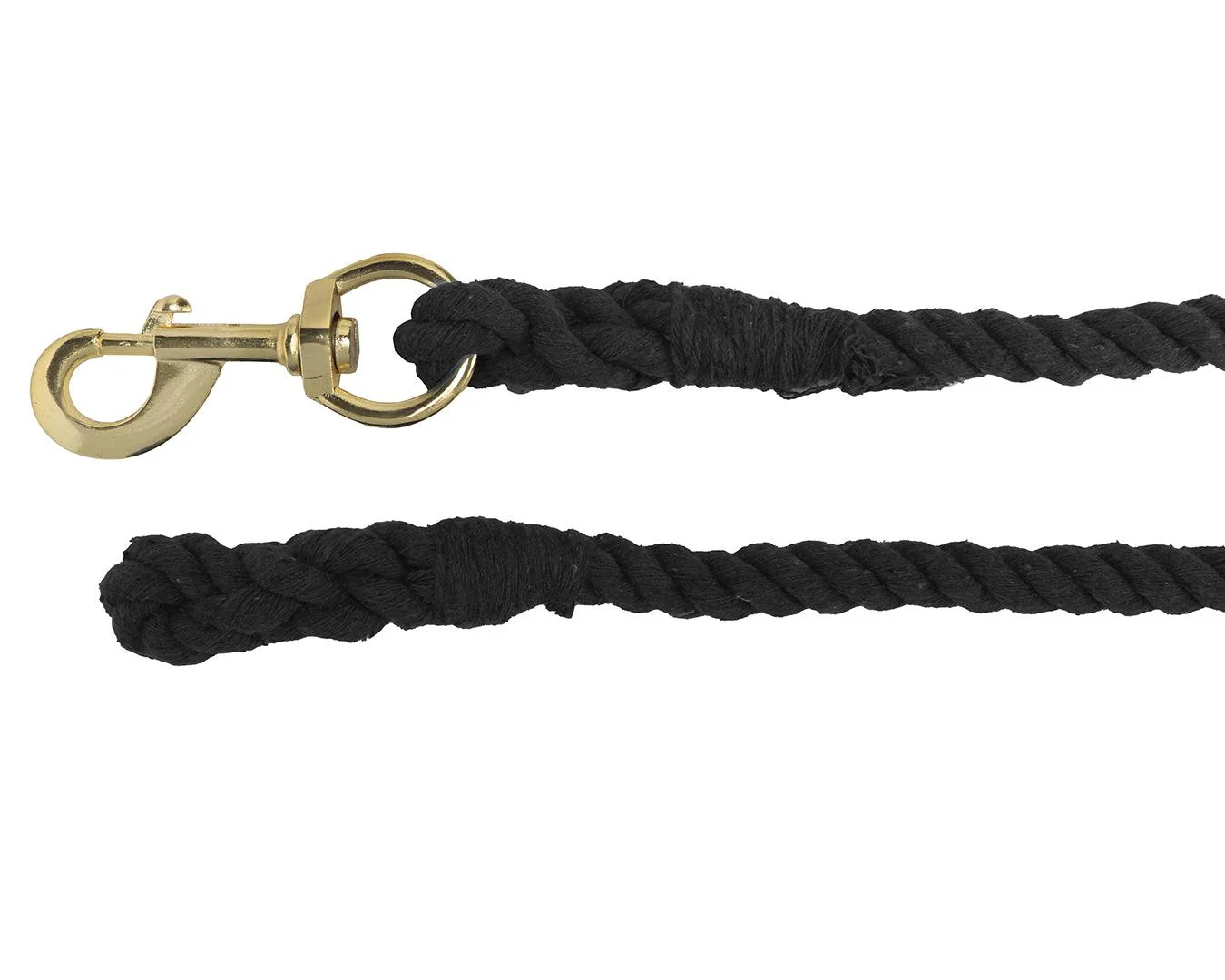 8' Polycotton Lead Rope - 5/8 inch - Image 3
