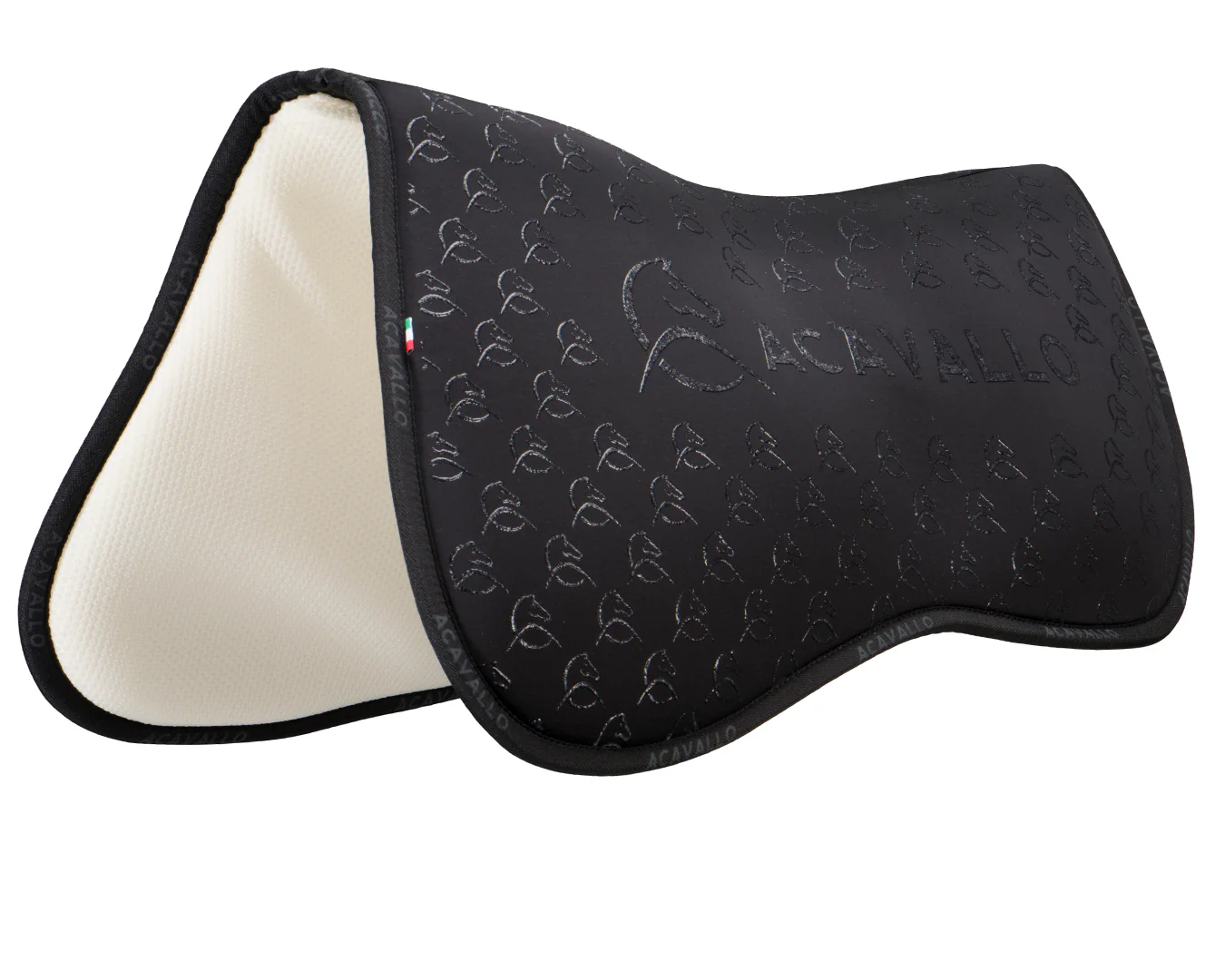 Acavallo Lycra & Memory Foam Dressage Half Pad