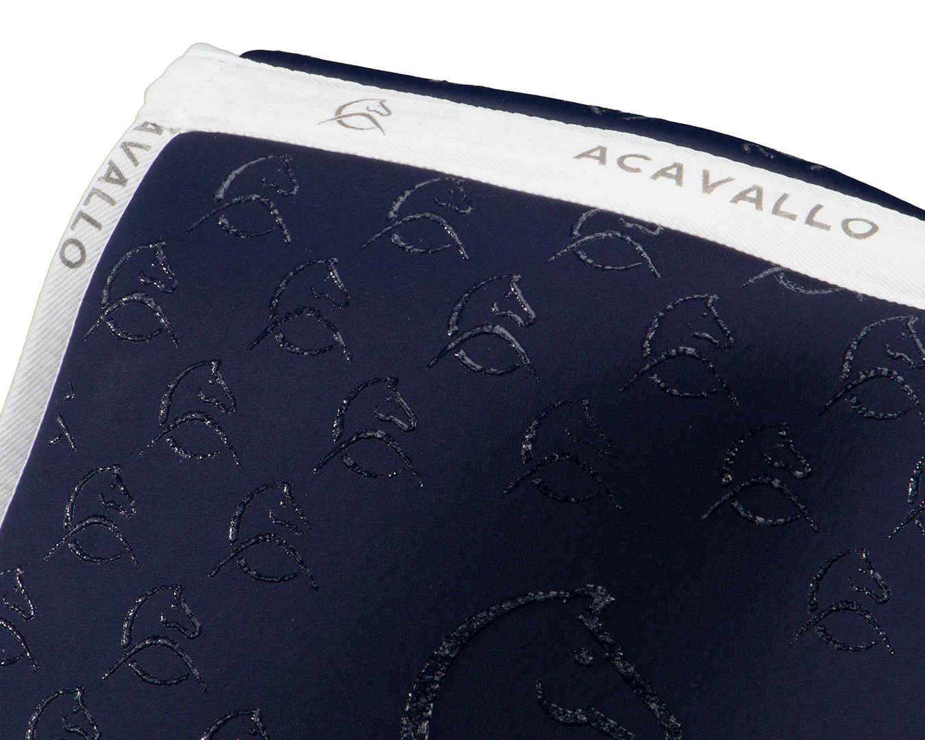 Acavallo Lycra & Memory Foam Dressage Half Pad - Image 10
