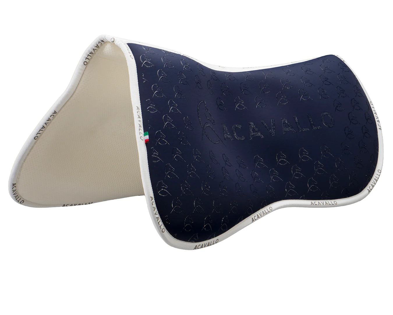 Acavallo Lycra & Memory Foam Dressage Half Pad - Image 7