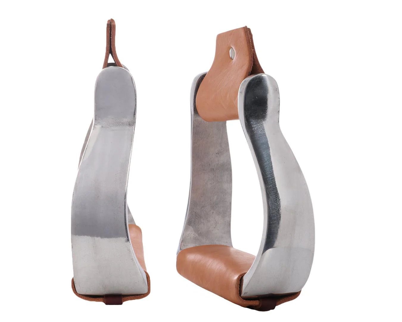 Aluminium Shaped Oxbows - w/Leather Treads - Image 3