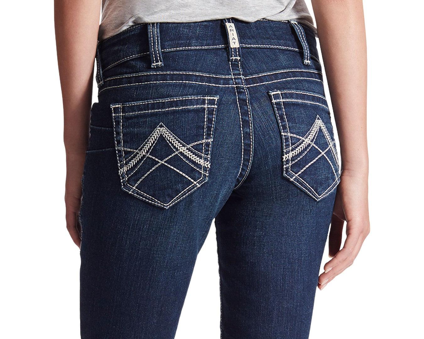Ariat Ladies' Real Straight Jeans - Image 3