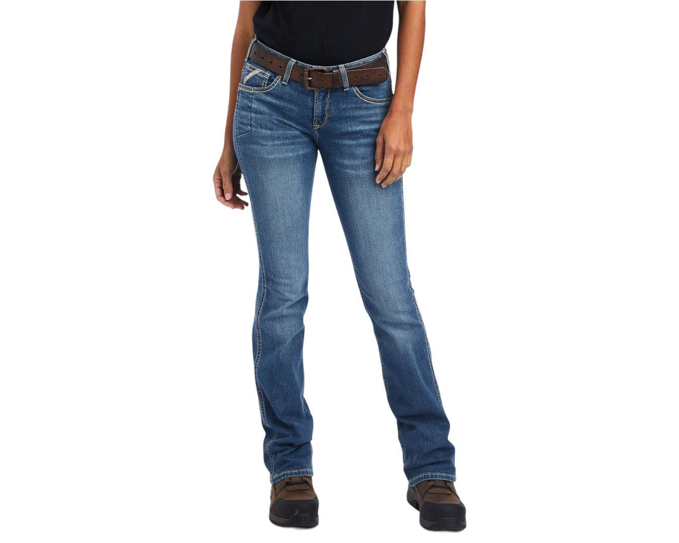 Ariat Ladies Rebar Riveter Boot Cut Jeans