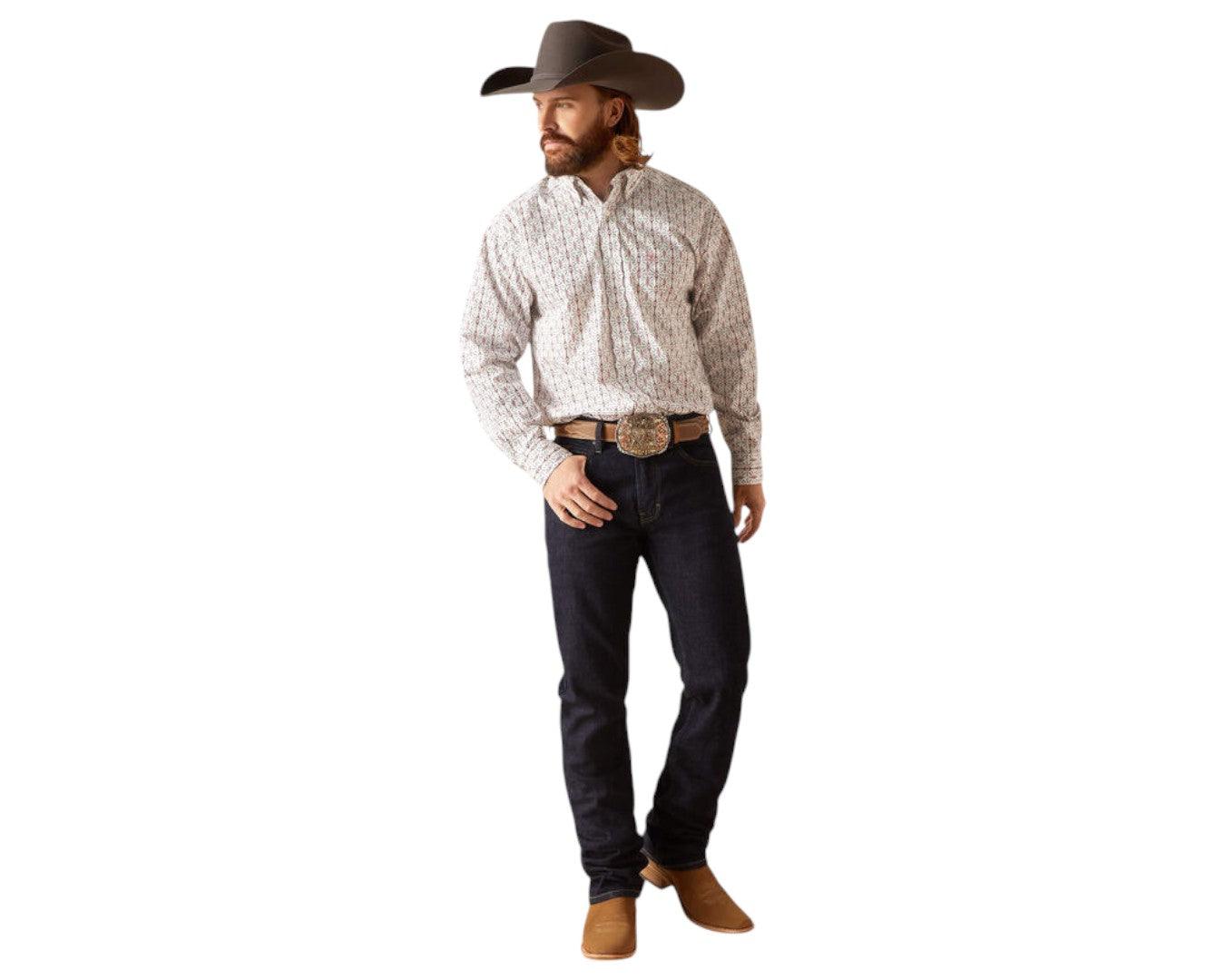 Ariat Mens Edgar Classic Fit Shirt - Image 3