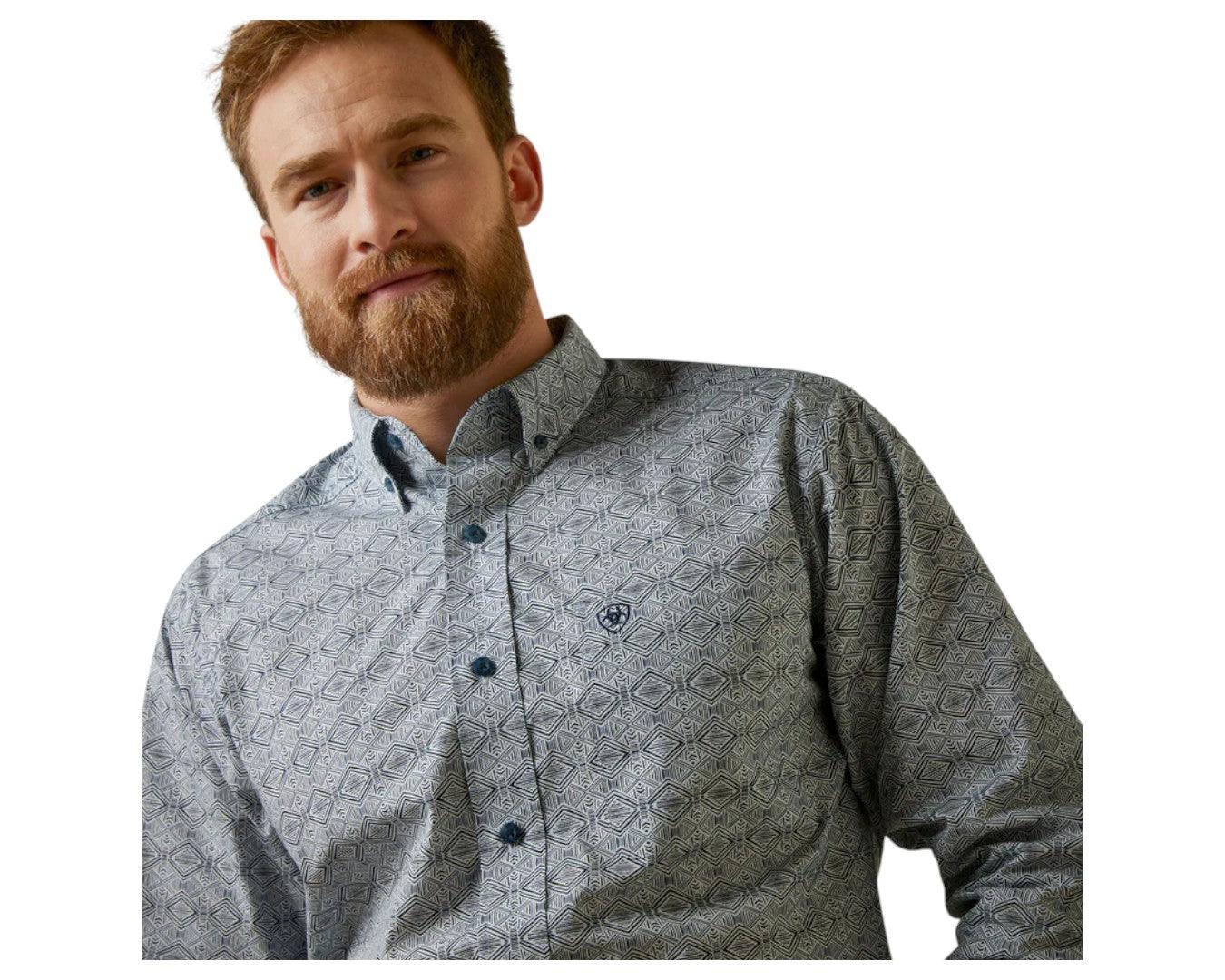 Ariat Mens Orville Fitted Shirt - Image 4