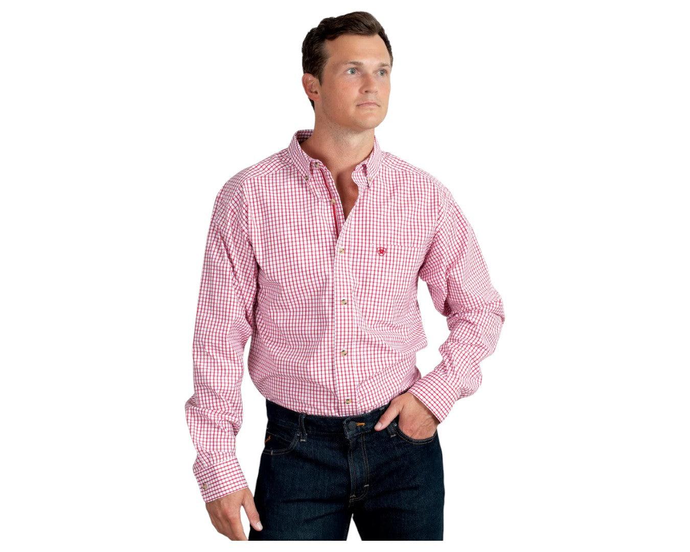 Ariat Mens Pro Series Cliff Classic Fit Shirt - Image 4