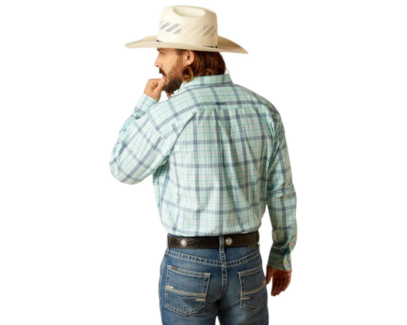 Ariat Mens Pro Series Pete Classic Fit Shirt - Image 2