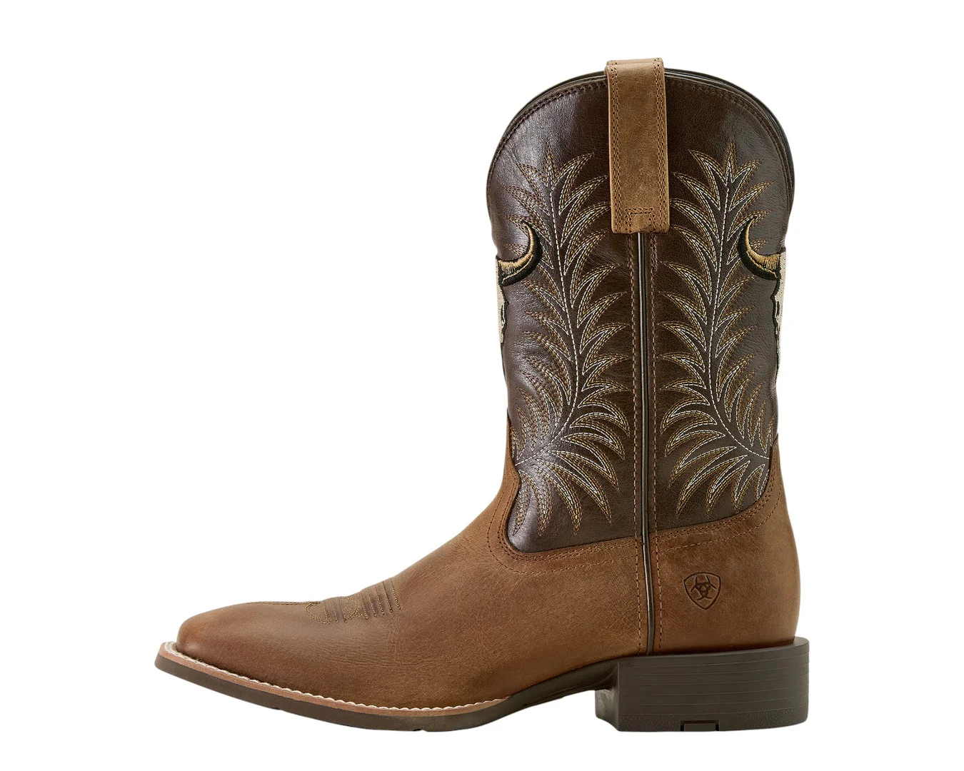 Ariat Men's Sport Steer Skull Cowboy Boot - Image 2