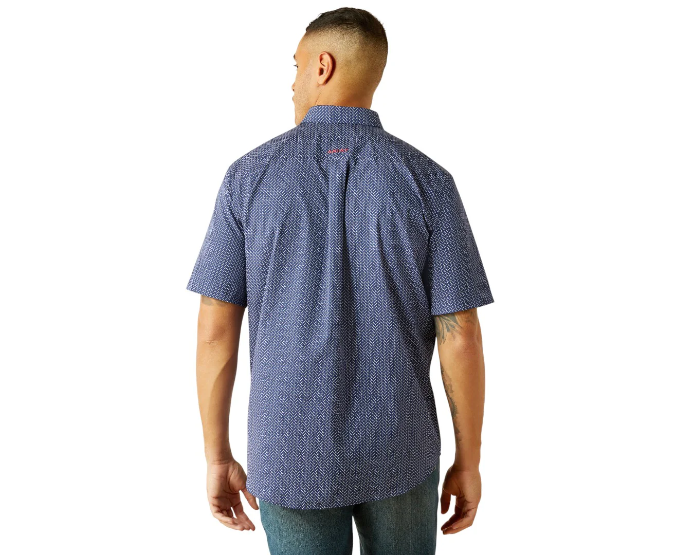 Ariat Men's Wrinkle Free Davis Shirt - Image 3
