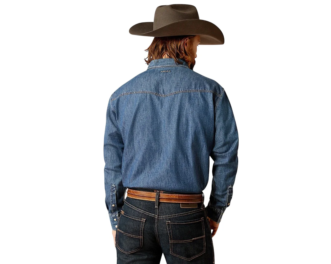 Ariat Team Denim Shirt - Image 3