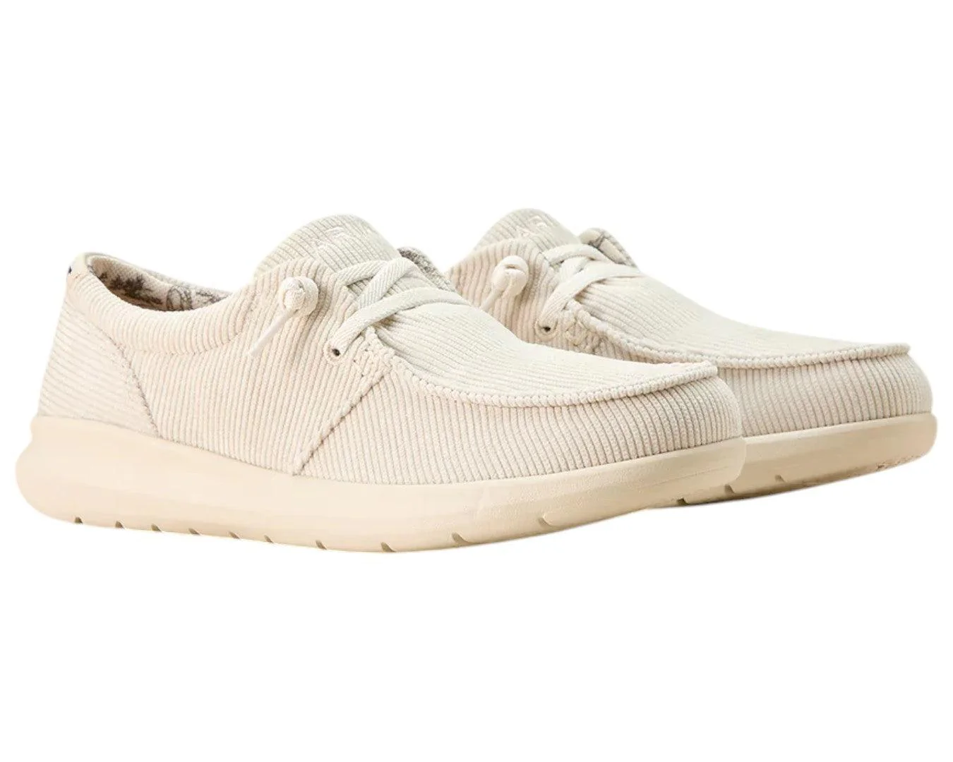 Ariat Women's Hilo - Cream Corduroy - Image 3