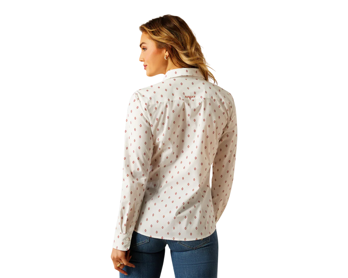 Ariat Womens Team Kirby Stretch Shirt - Image 8