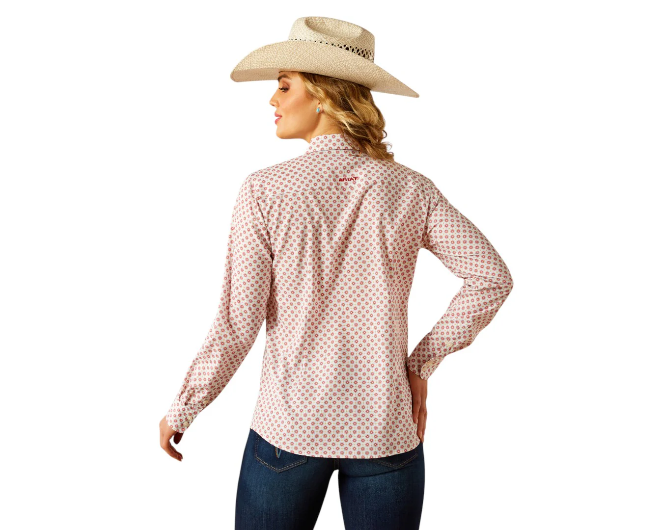 Ariat Women's Kirby Pro Shirt - Elio Geo - Image 3