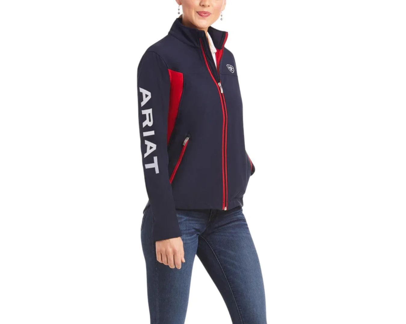 Ariat Womens New Team Softshell Jacket - Image 9