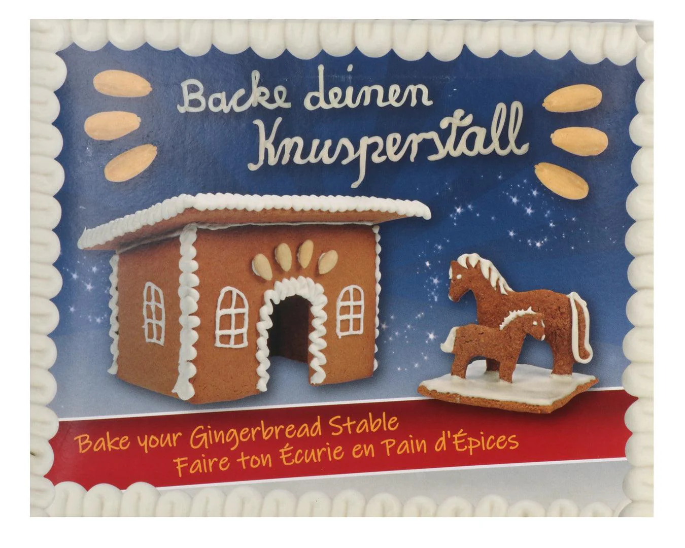 Baking Set Gingerbread Stable