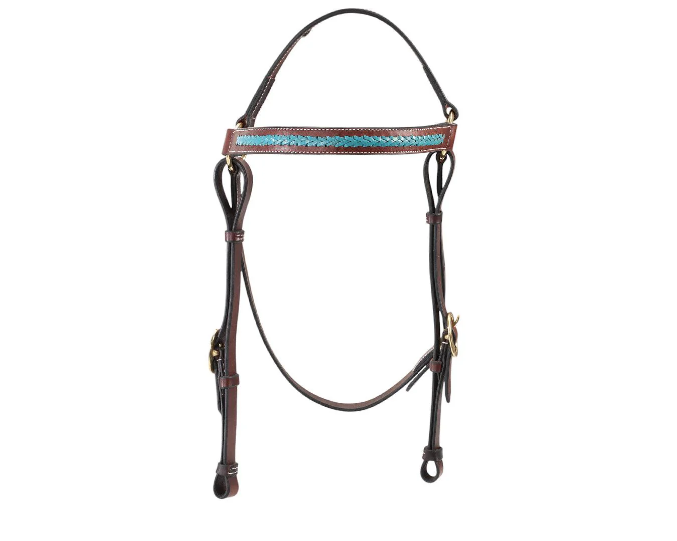 Fort Worth Barcoo Bridle Brown Leather - Image 11
