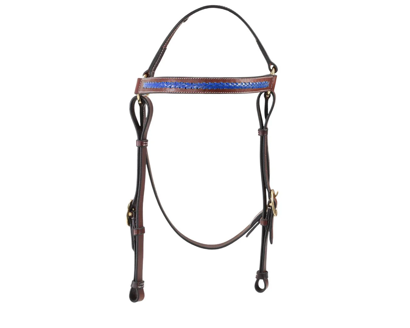 Fort Worth Barcoo Bridle Brown Leather - Image 2