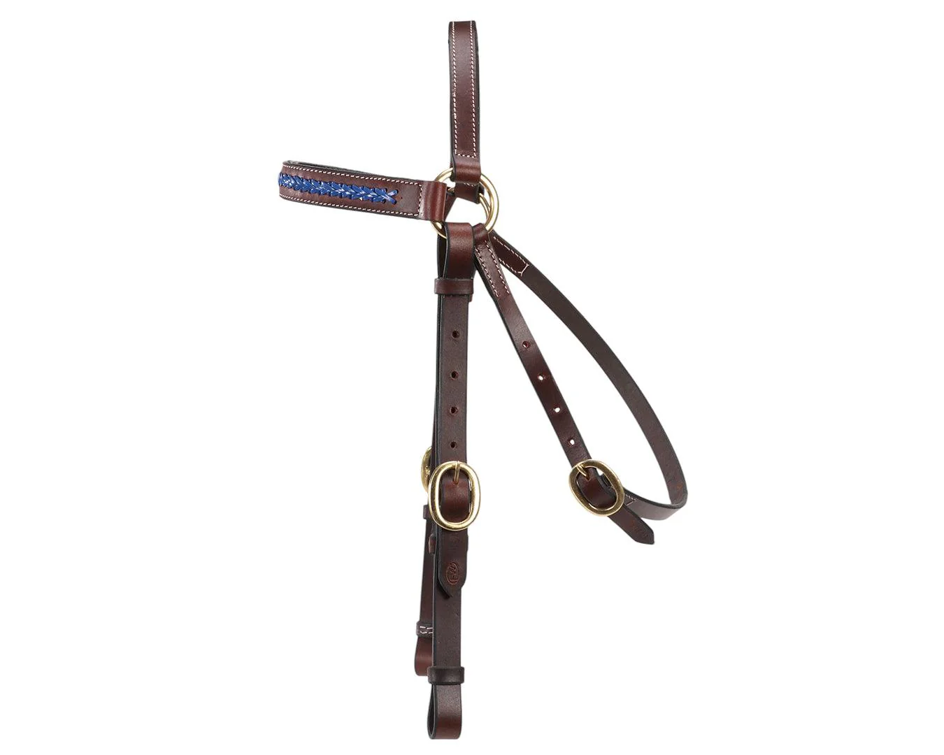 Fort Worth Barcoo Bridle Brown Leather - Image 3