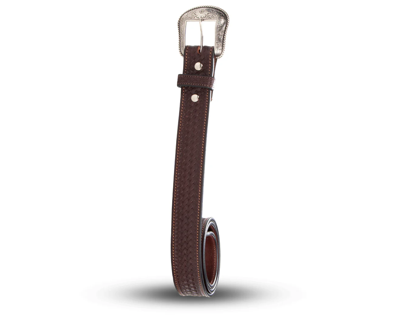 Becca Basketweave Western Belt 1 1/2 inch - Image 4