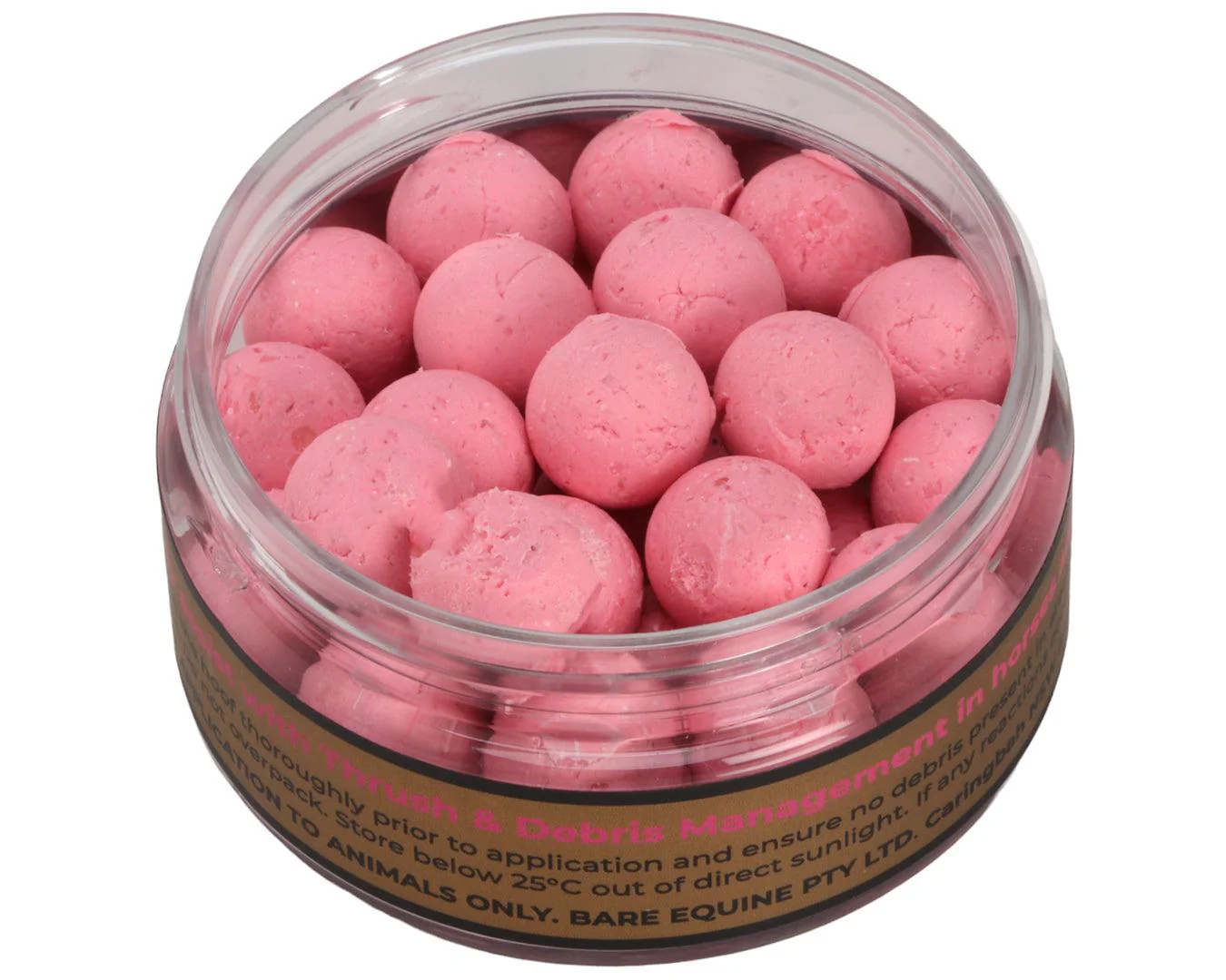 Beeswax Pink Balls: Innovative Hoof Putty for Thrush Management - Image 2