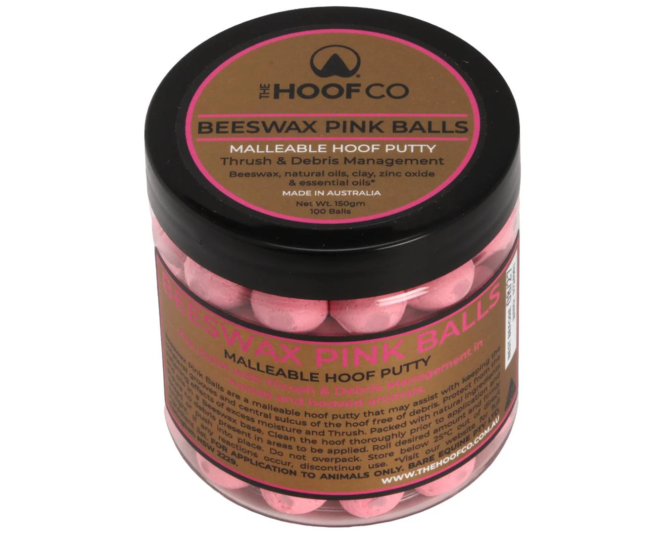 Beeswax Pink Balls: Innovative Hoof Putty for Thrush Management - Image 3