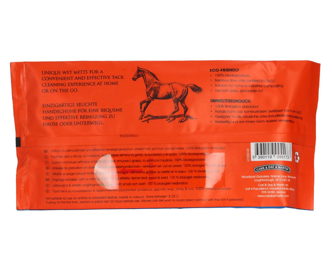 Carr & Day & Martin Belvoir Tack Cleaning Mitt - Image 2