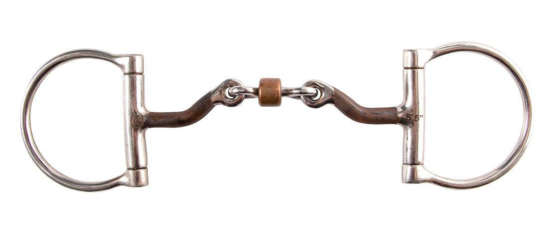 Blue Sweet Iron Link Bit with Copper Roller