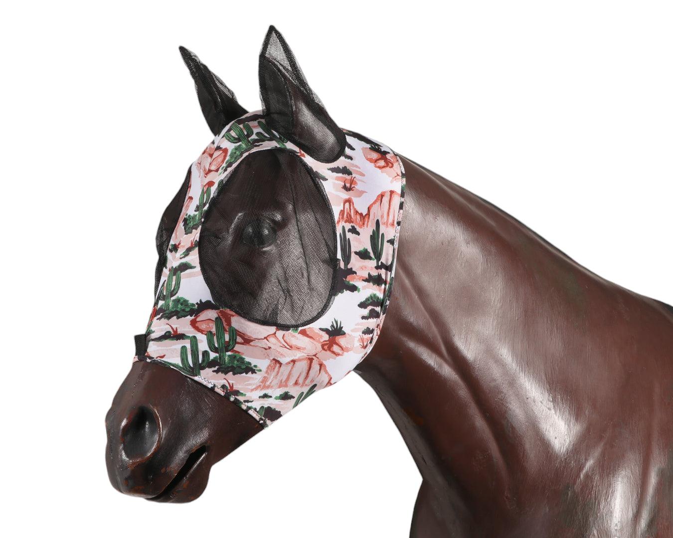 Bobby Lycra Fly Mask - Wild West - Image 2