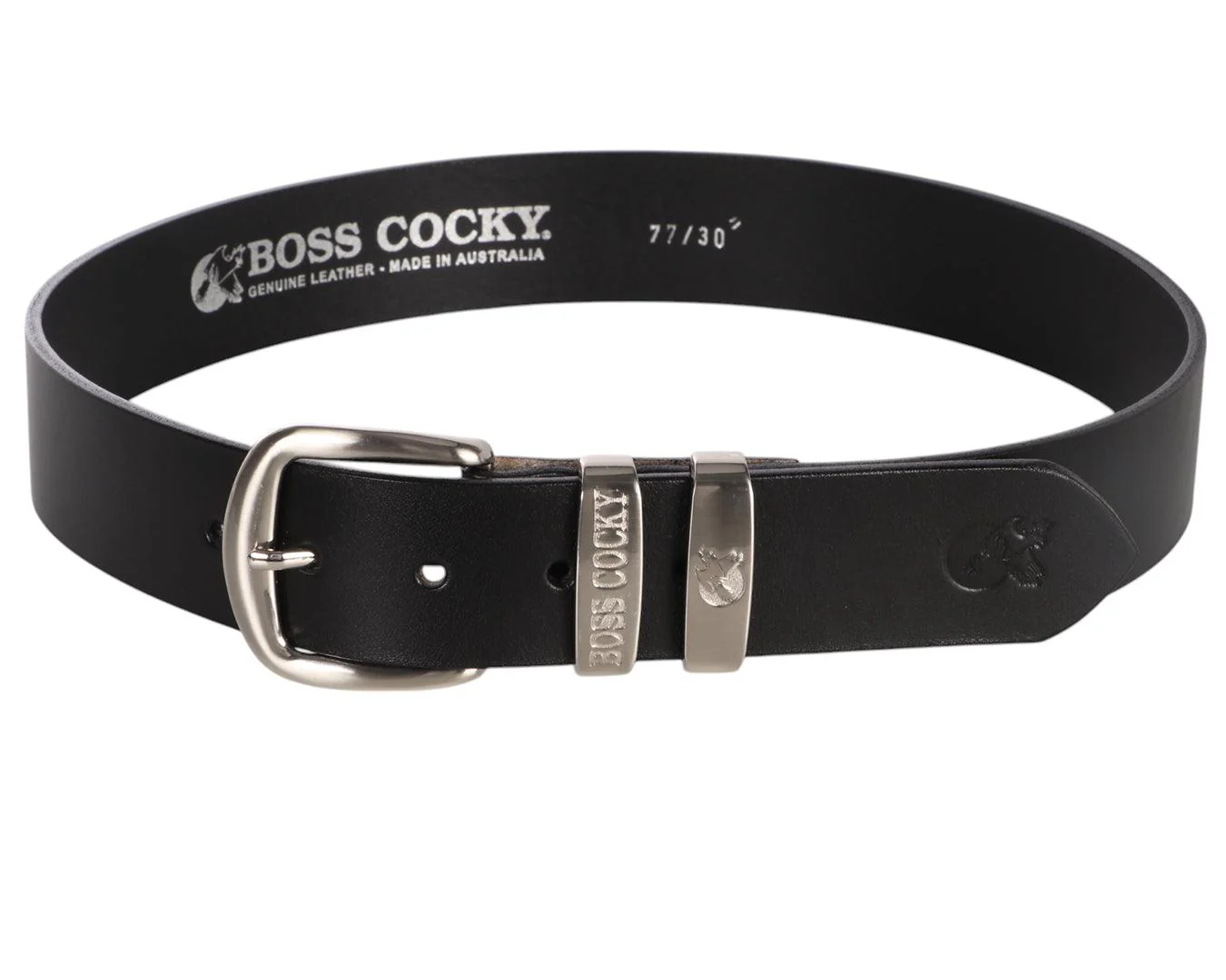 Boss Cocky Muster Belt with Double Keeper