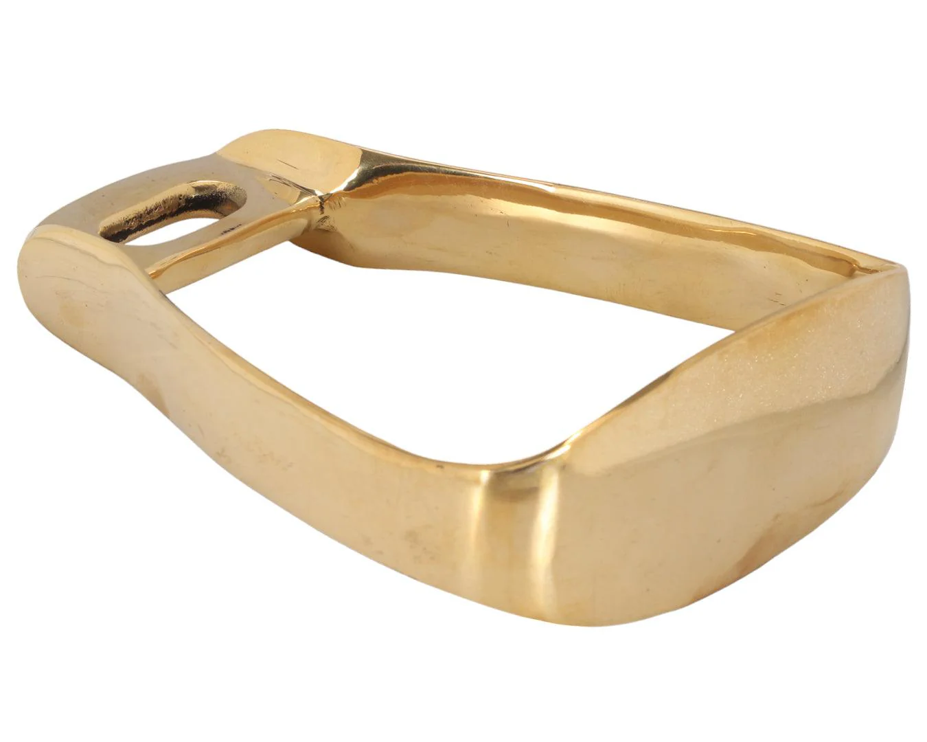 Brady Stockman Stirrups - Brass - Image 4