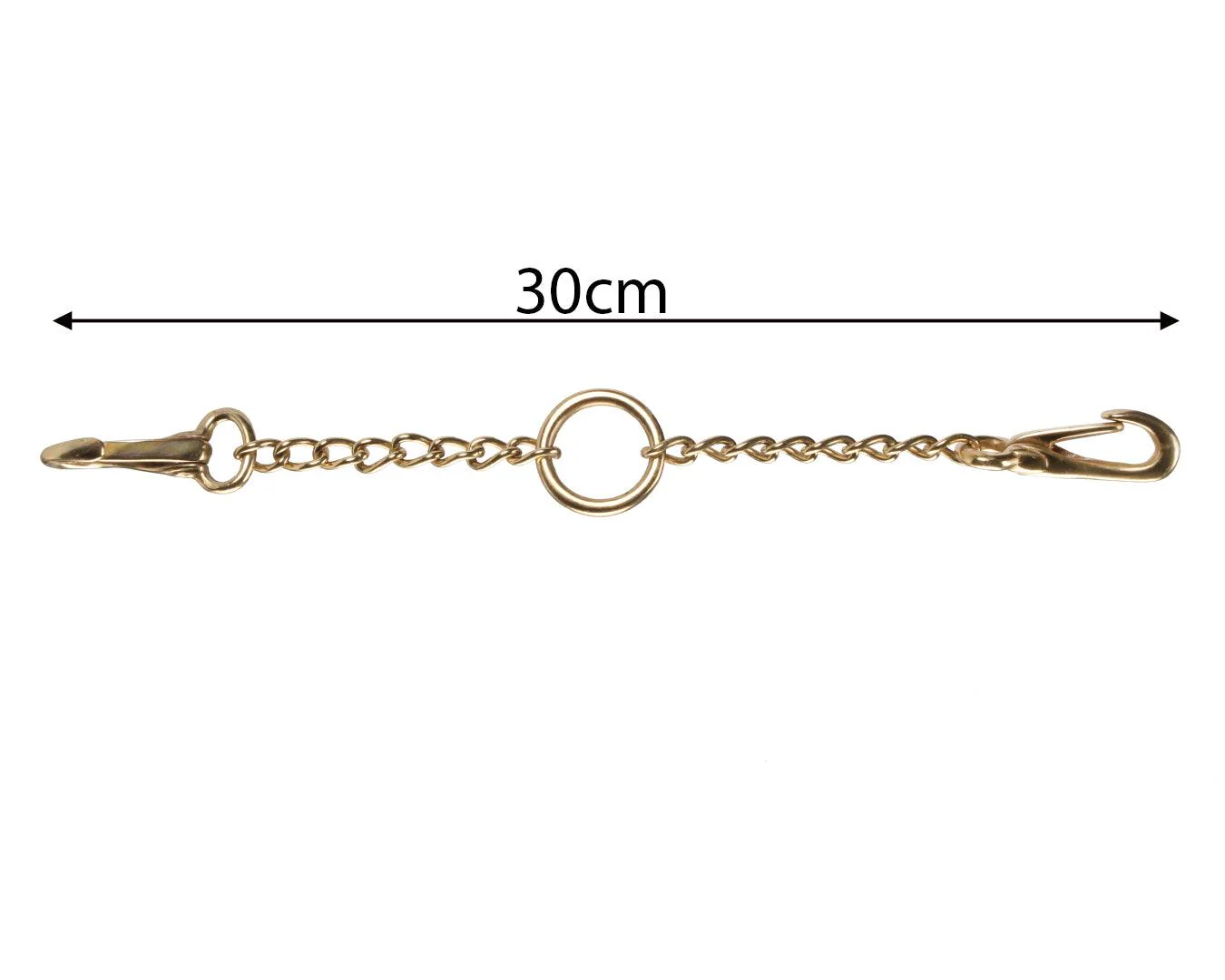 Brass Argosy Chains with Walsall Hooks - Image 2