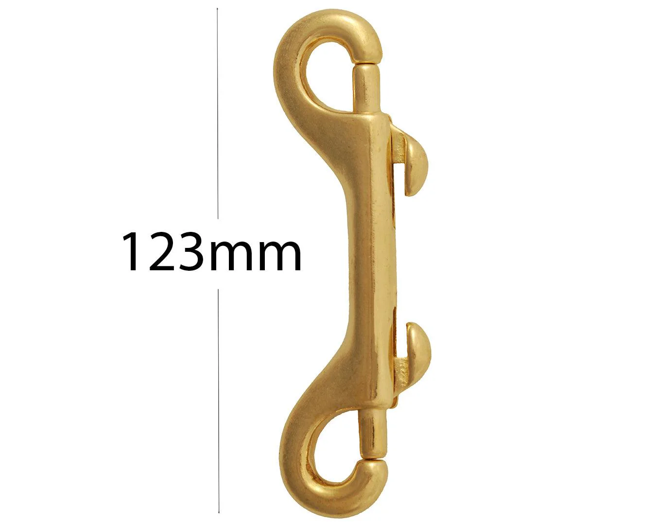Brass Double Ended Snaphook - Image 3