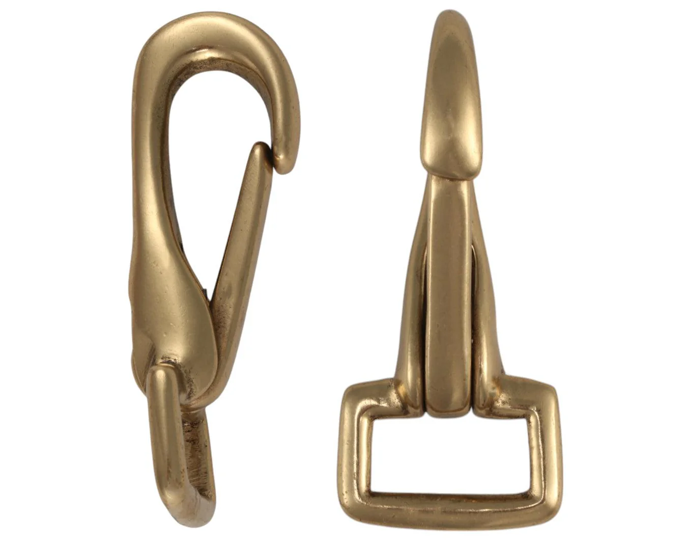 Brass Fixed Rigid Eye Snaphooks