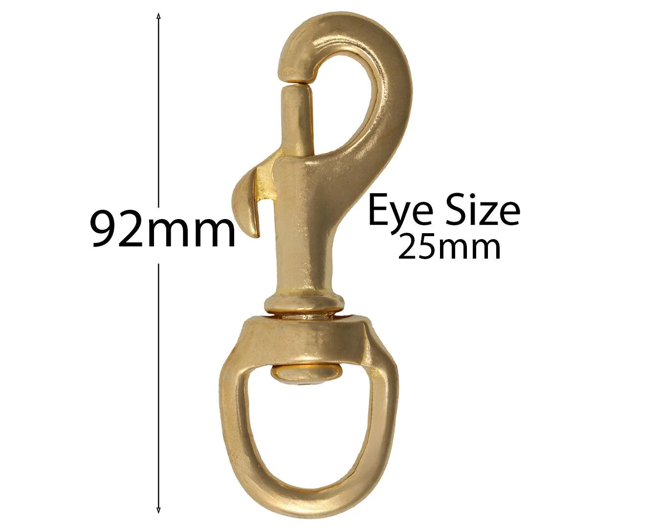 Brass Round Eye Swivel Snaphooks - Image 10