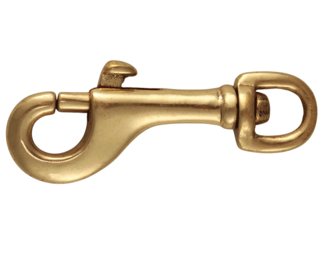 Brass Round Eye Swivel Snaphooks - Image 3