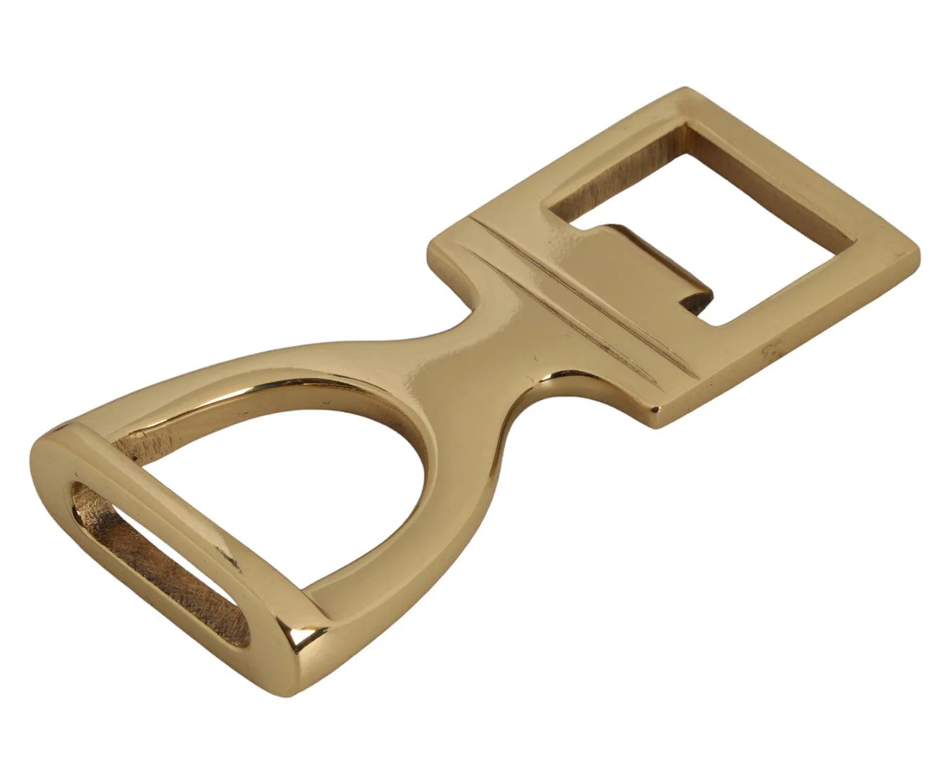 Brass Stirrup Bottle Opener