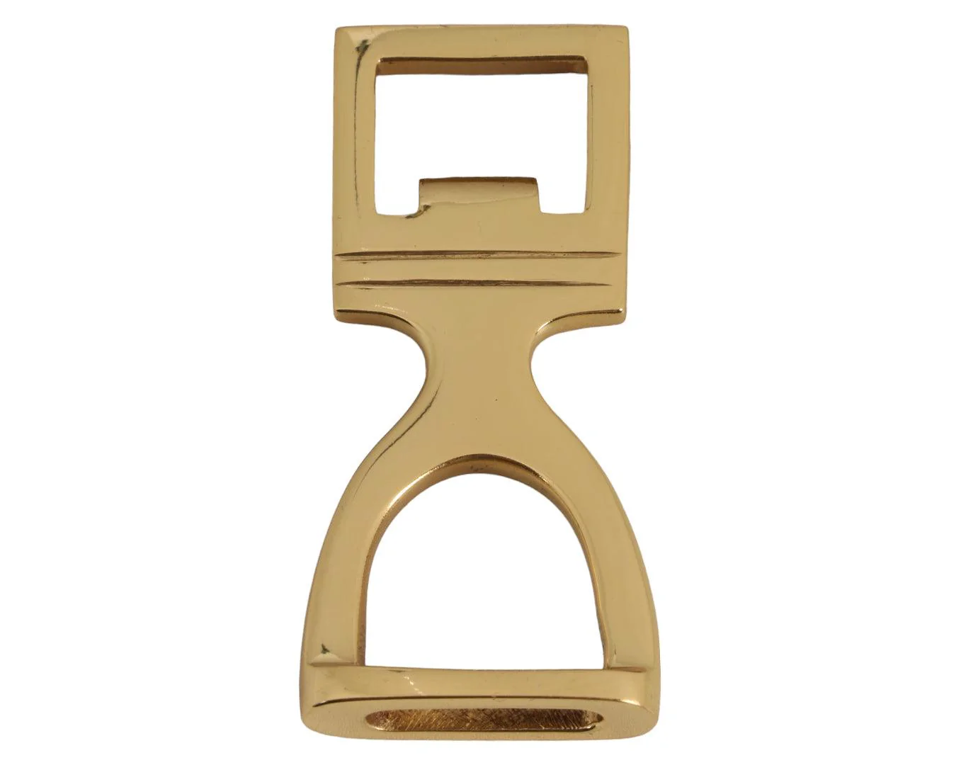 Brass Stirrup Bottle Opener - Image 2
