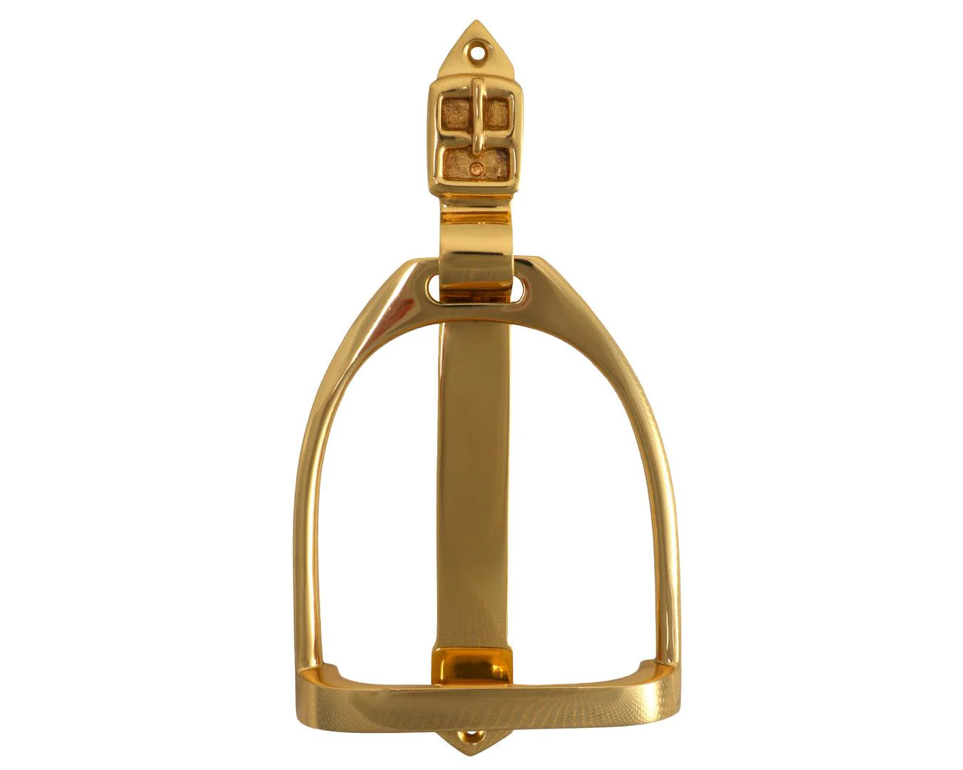 Brass Stirrup Door Knocker