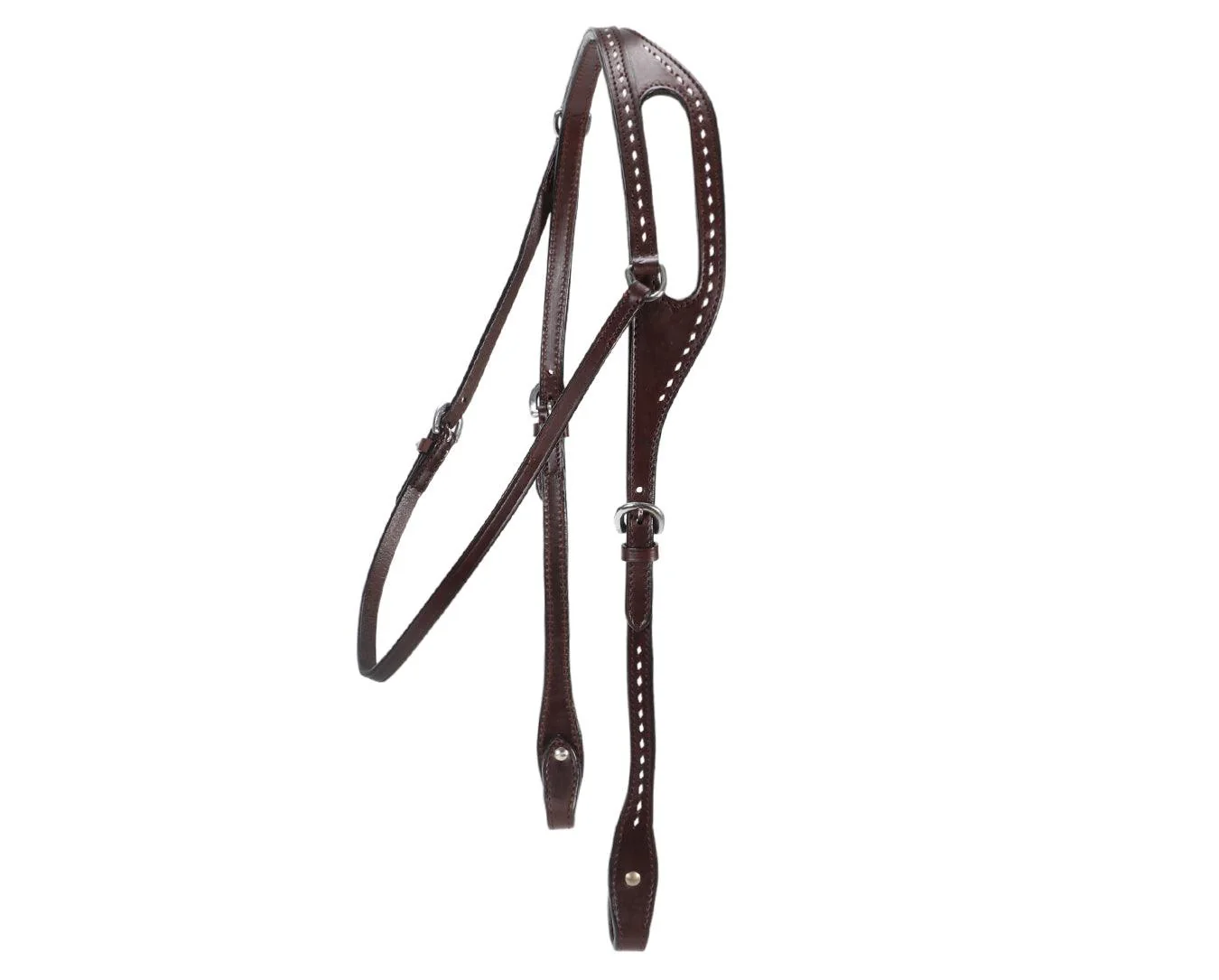 Buckstitched One Ear Headstall