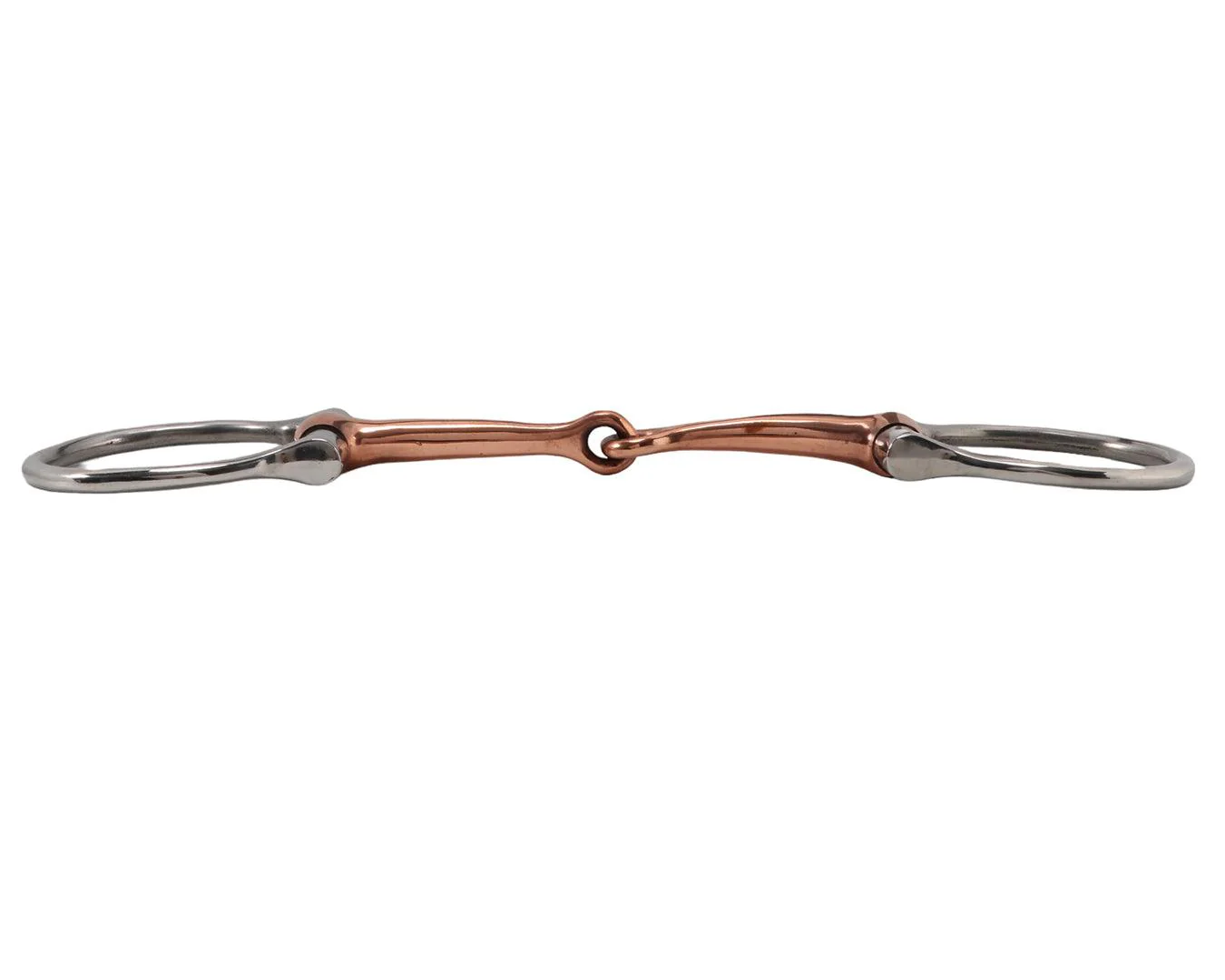 California Snaffle Bit with Copper Mouth - Image 3