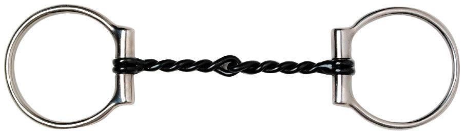 California Snaffle Bit with Twisted Sweet Iron Mouth