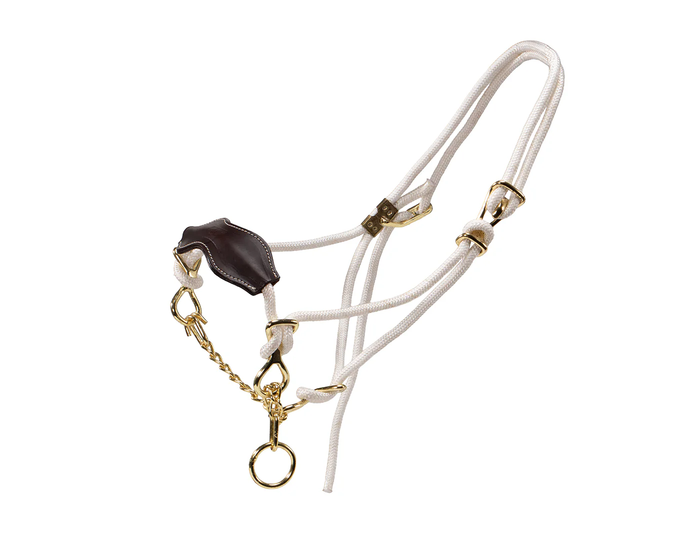 Cattle Breaking-In Halter with Leather Noseband