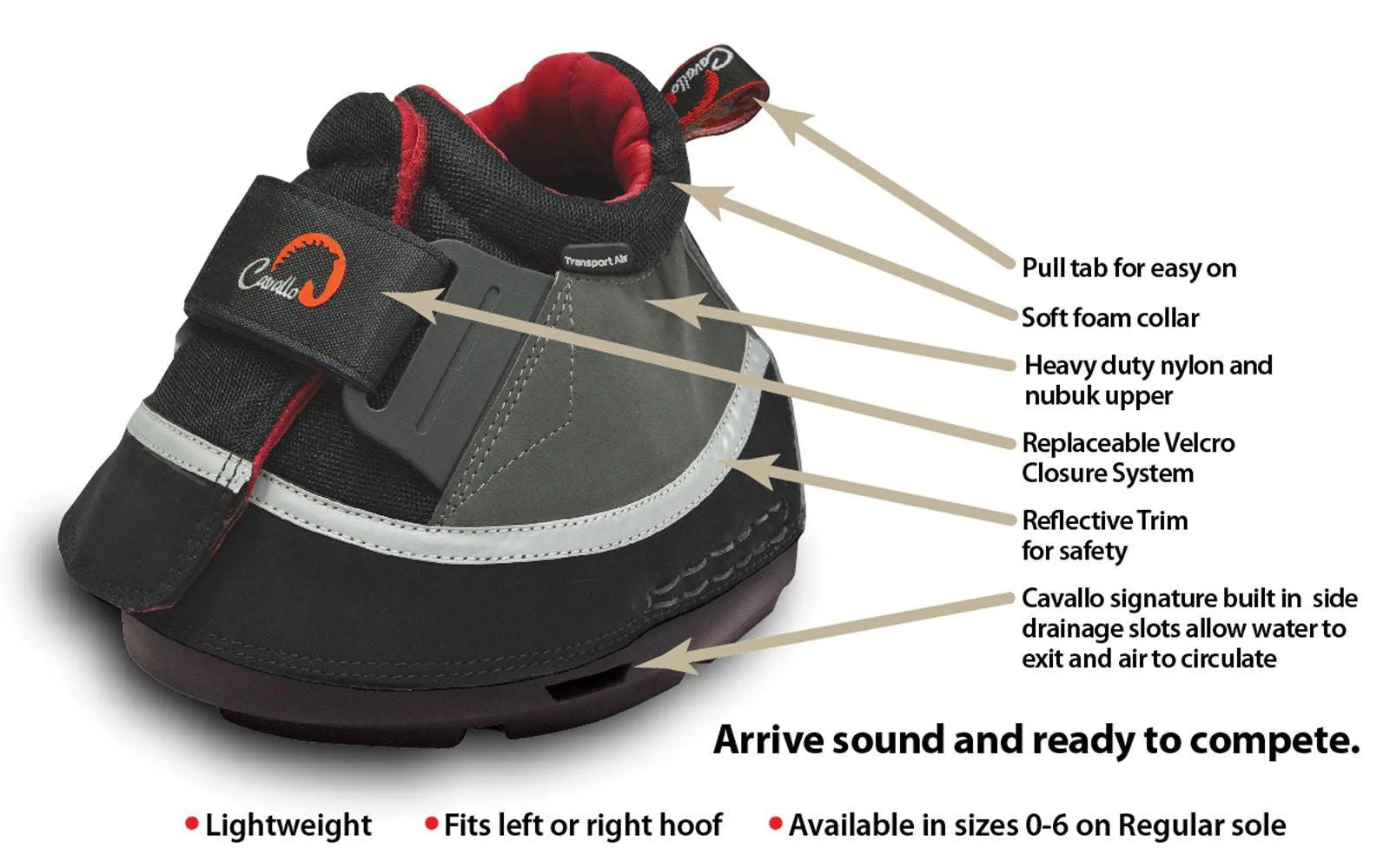 Cavallo Transport Air Hoof Boots - Pair - Image 4