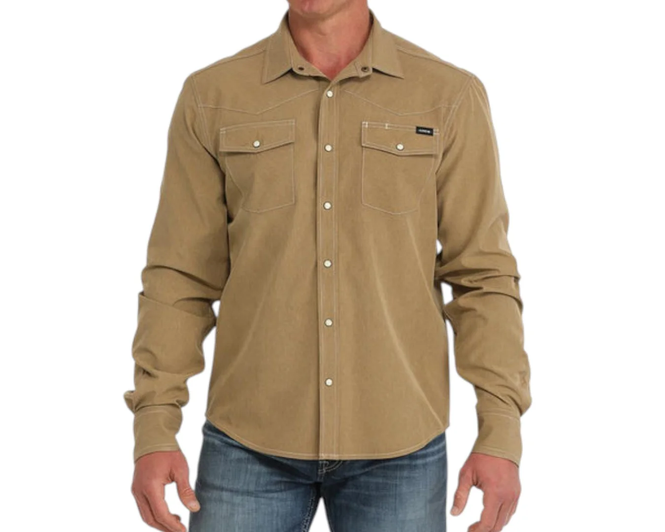 Cinch Men’s Arena Flex Camp Shirt Long Sleeve