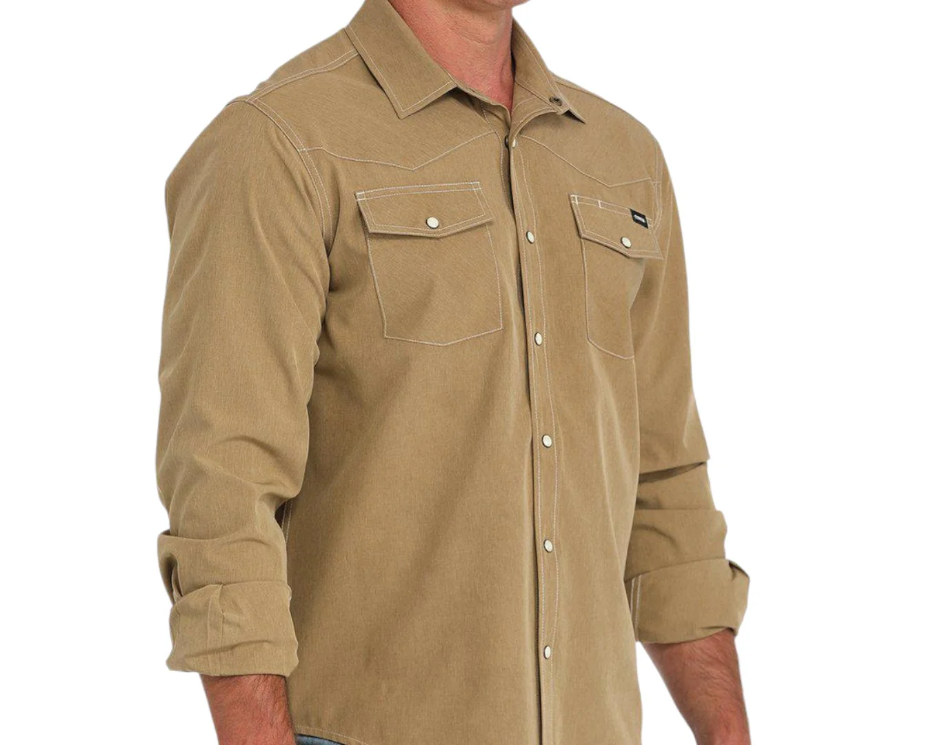 Cinch Men’s Arena Flex Camp Shirt Long Sleeve - Image 2