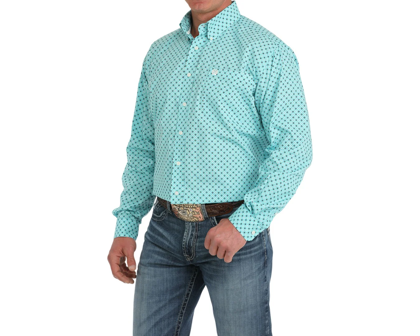 Cinch Mens Button Up Long Sleeve Shirt - Image 28